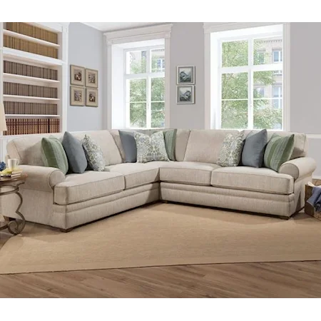 Sectional Sofa with Hidden USB Port